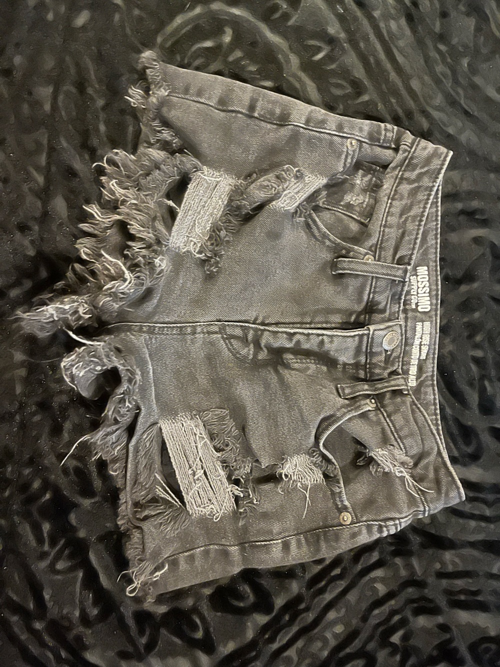 MOSSIMO black denim shorts size 0